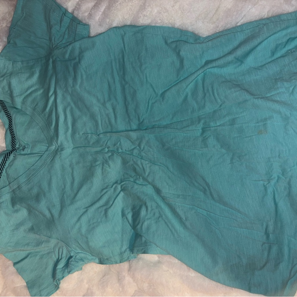 Teal V-Neck T-Shirt